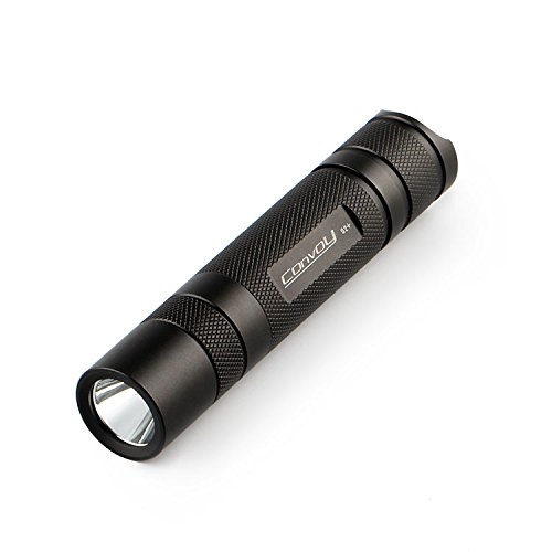Amazon.co.jp: Convoy S2+ ブラック UV 365nm LED懐中電灯 サイドに